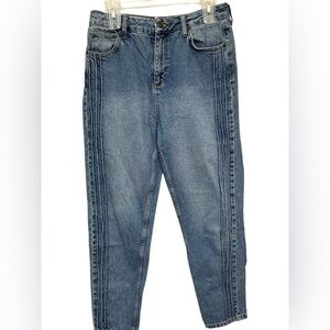 BDG Urban Outfitters Mom Jeans W/ Unique Pinstripe Seams Women’s Size 30